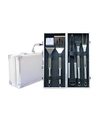 16 Piece Bbq Set In Aluminium Case